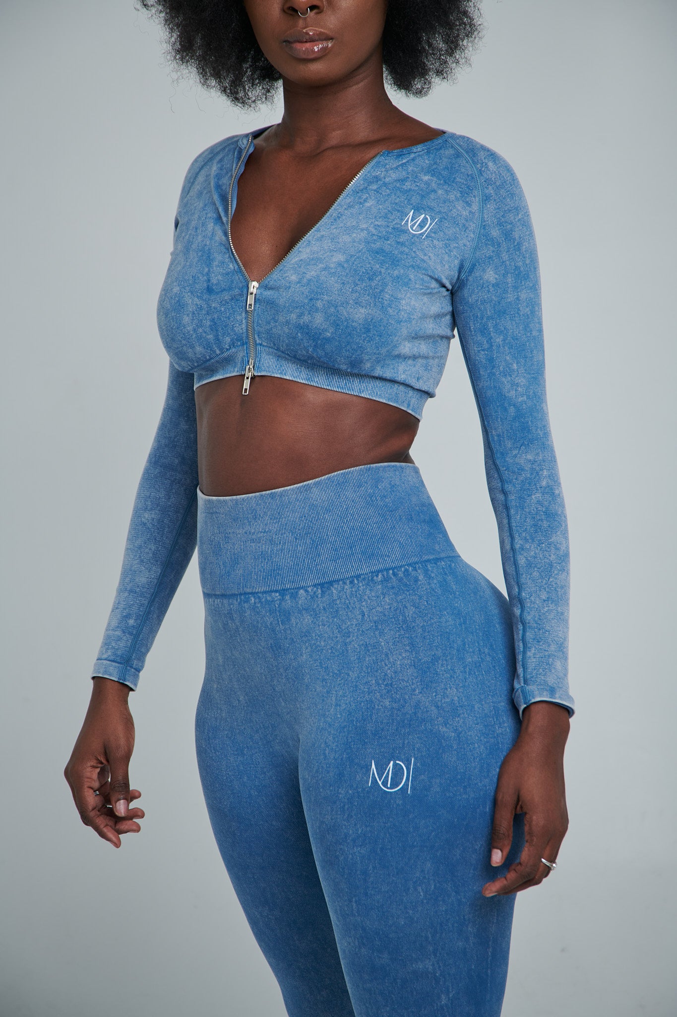 MAD “ Selfless” Top (Denim Blue)