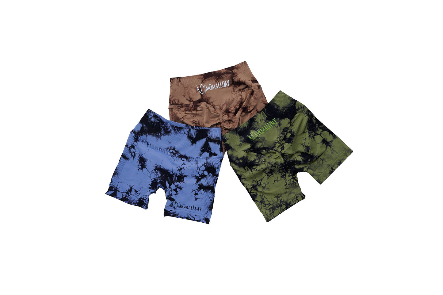 MAD Tye Dye Vulnerable  Shorts (Chocolate)I