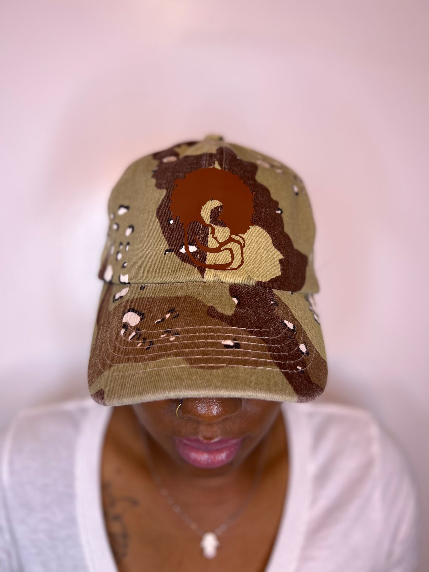 MAD Desert Camo {Mom and Baby logo} Cap