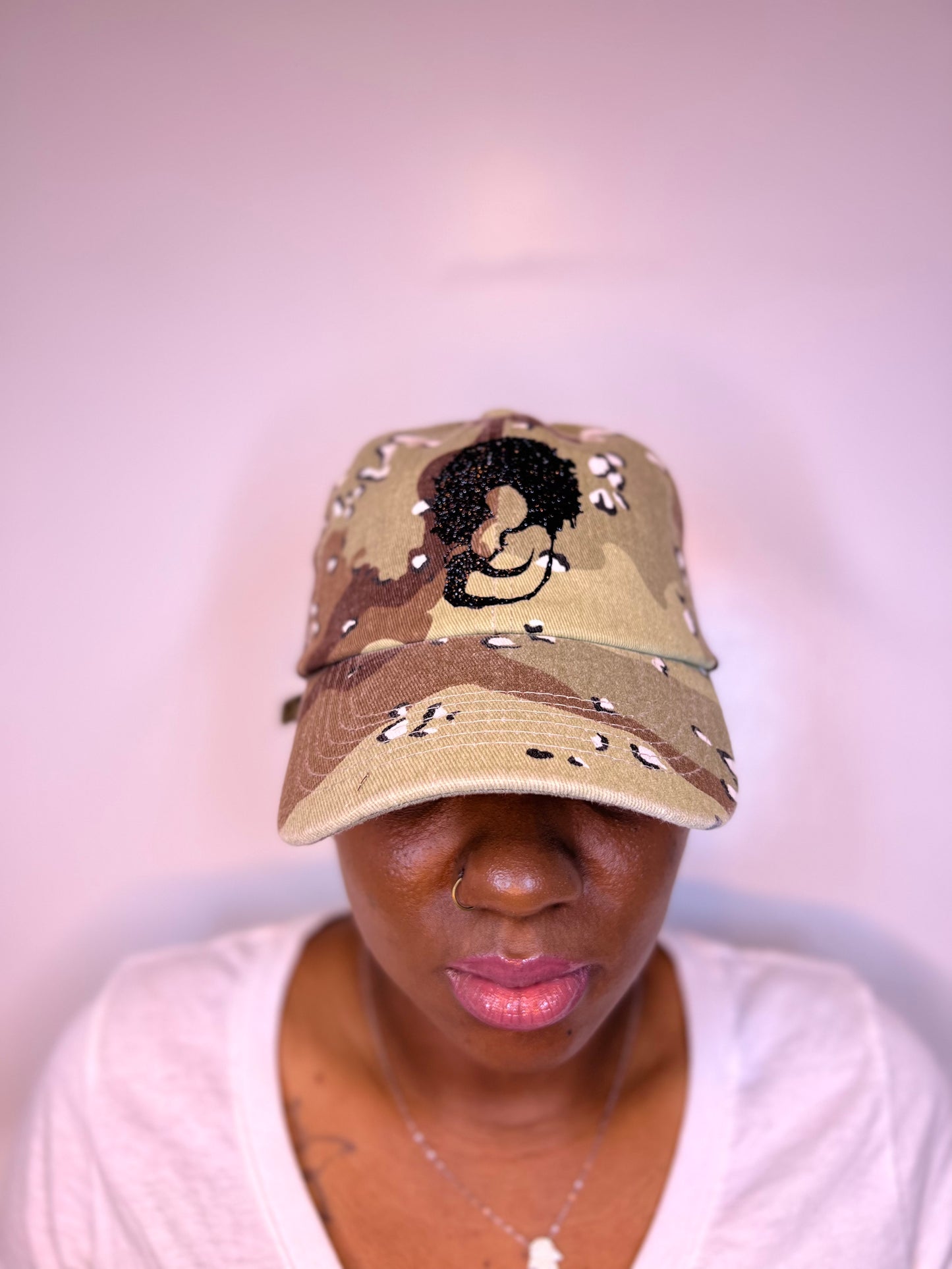 MAD Desert Camo {Mom and Baby logo} Cap