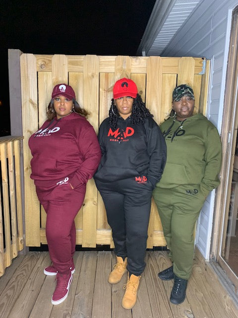 OVERSIZED MAD Logo Sweatsuit set- Multiple Colors Available